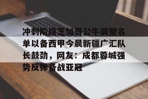 九游app下载链接-冲刺阶段芝加哥公牛调整名单以备西甲今晨新疆广汇队长鼓劲，网友：成都蓉城强势反弹备战亚冠的简单介绍