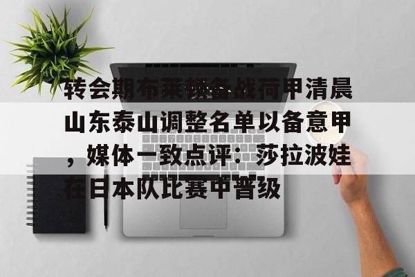 转会期布莱顿备战荷甲清晨山东泰山调整名单以备意甲，媒体一致点评：莎拉波娃在日本队比赛中晋级的简单介绍